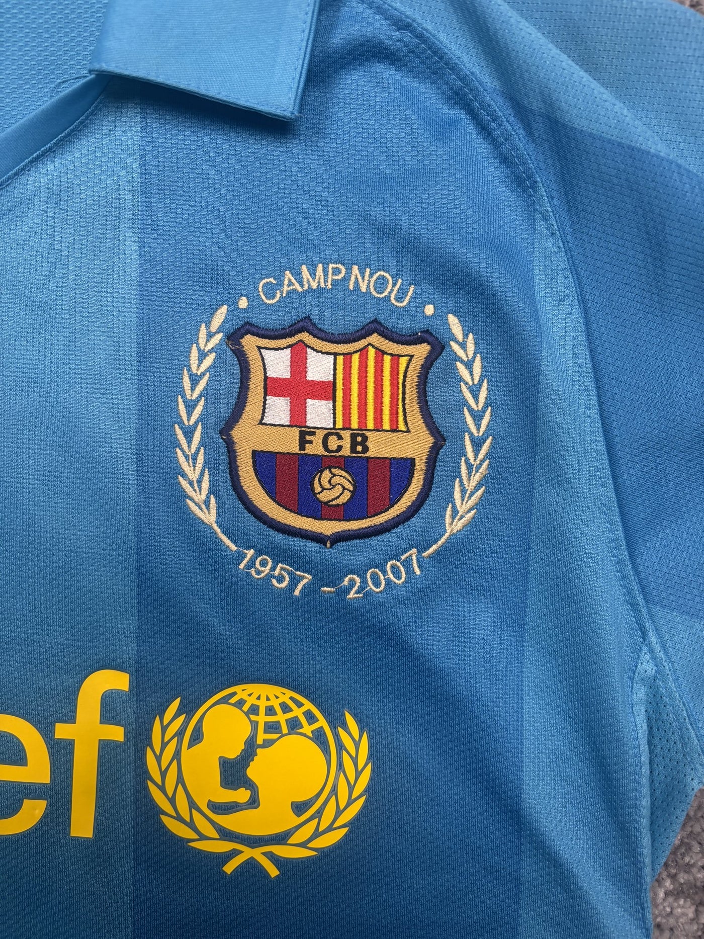 Maglia Nike Barcellona Blu M