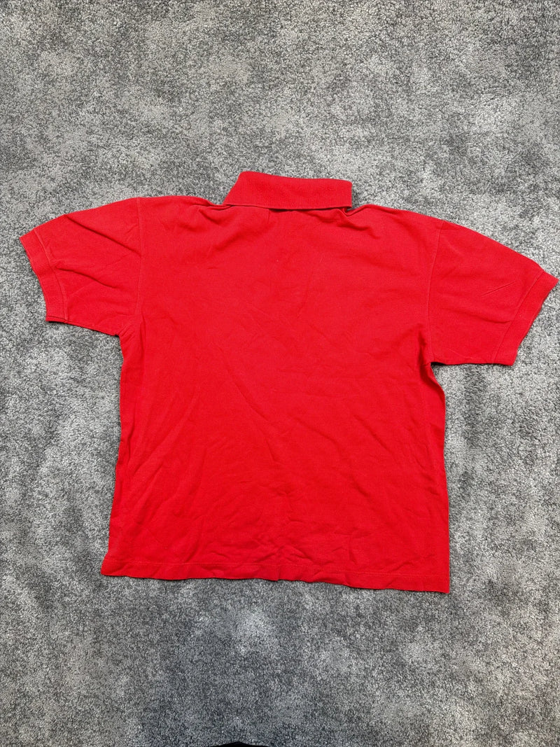 Nike Polo Shirt Rosso con Collo e Bottoni – photo 2