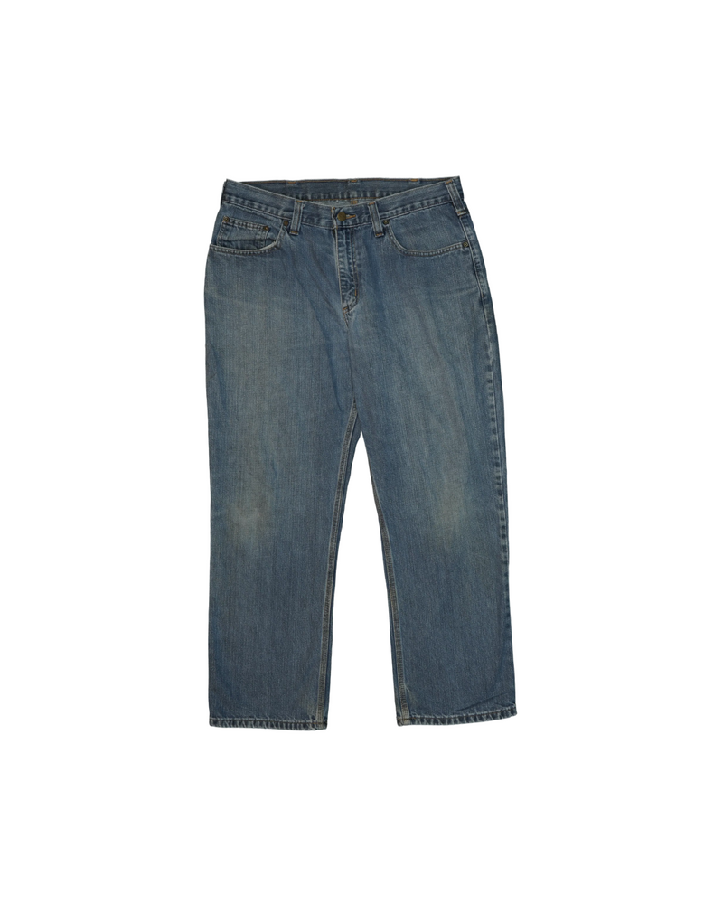 Pantaloni Jeans Carhartt Blu L