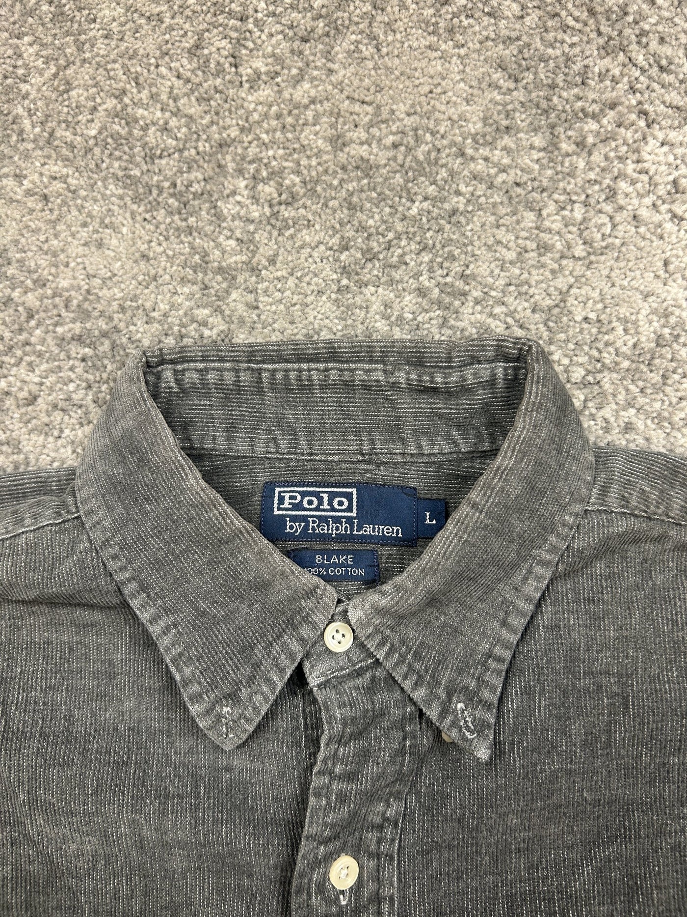 Camicia Ralph Lauren Grigio L
