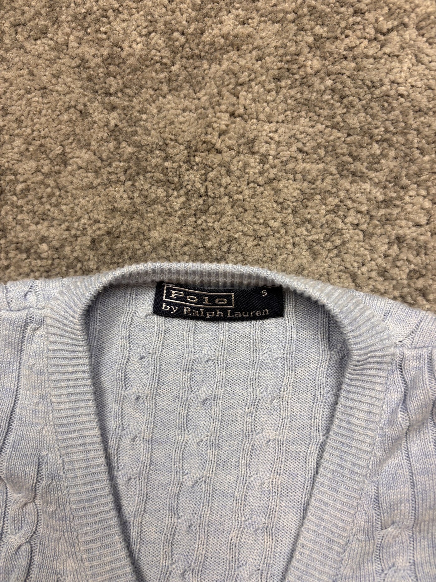 Cardigan Polo by Ralph Lauren Azzurro S