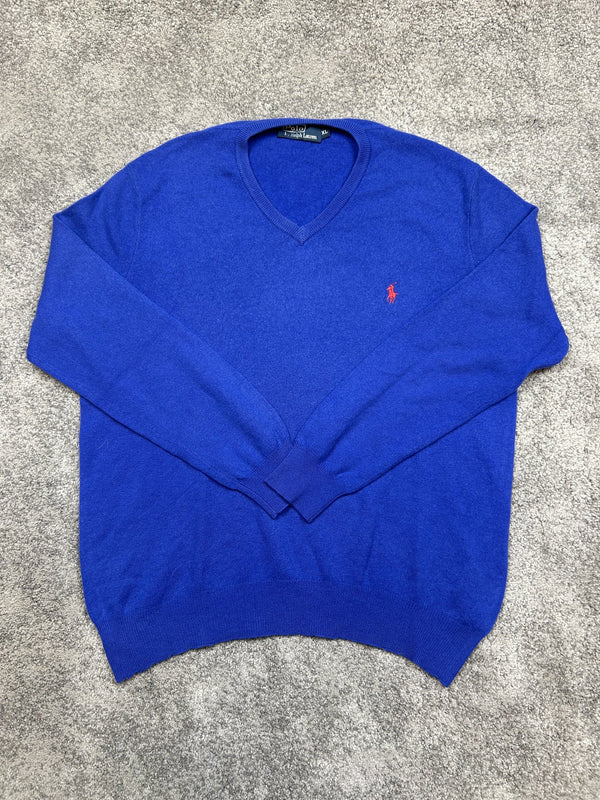 Maglione Ralph Lauren Blu XL