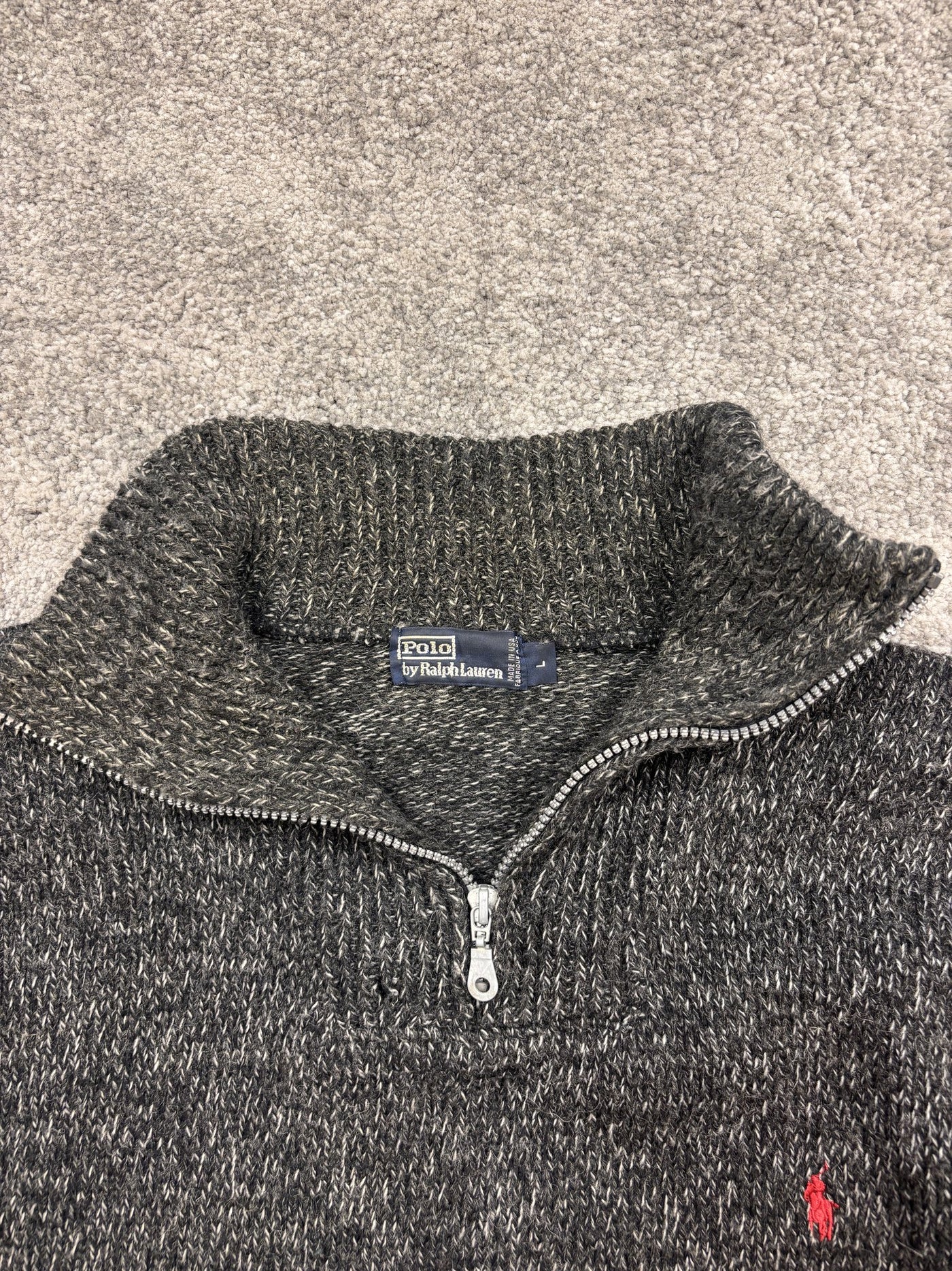 Maglione Ralph Lauren Grigio L