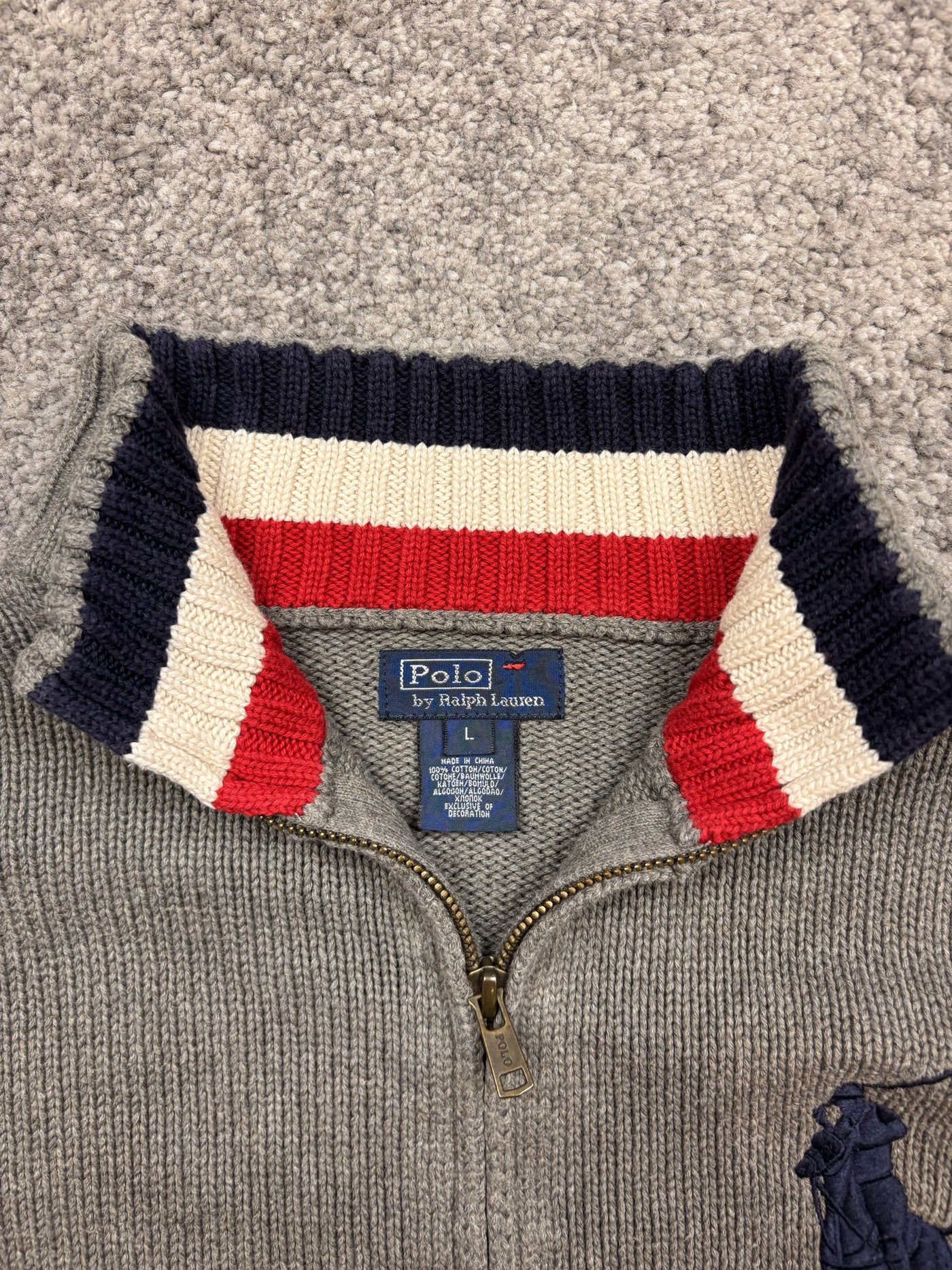 Maglione Ralph Lauren Grigio M