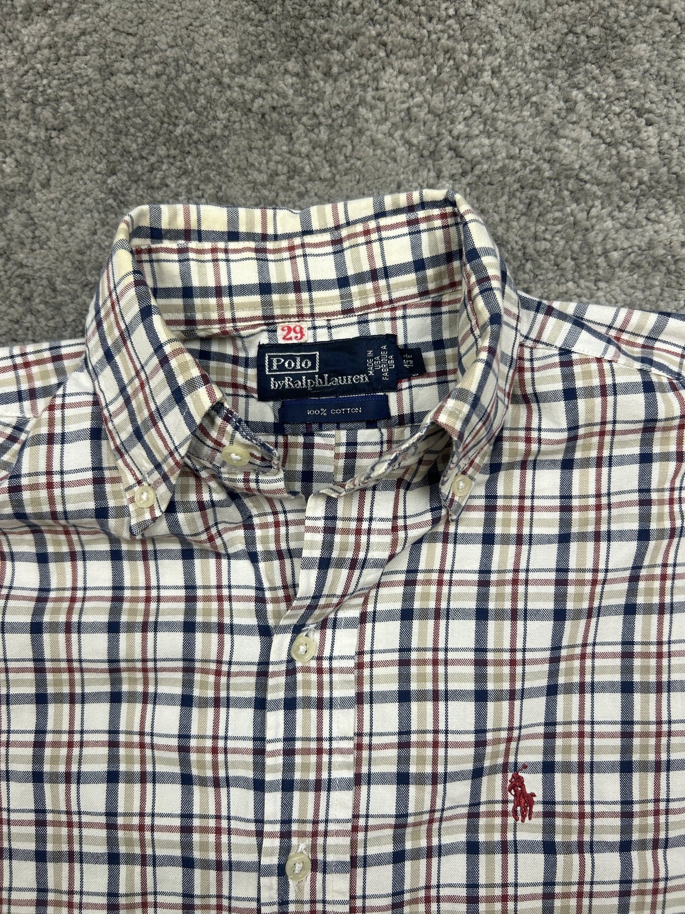 Camicia Polo Ralph Lauren Bianco L