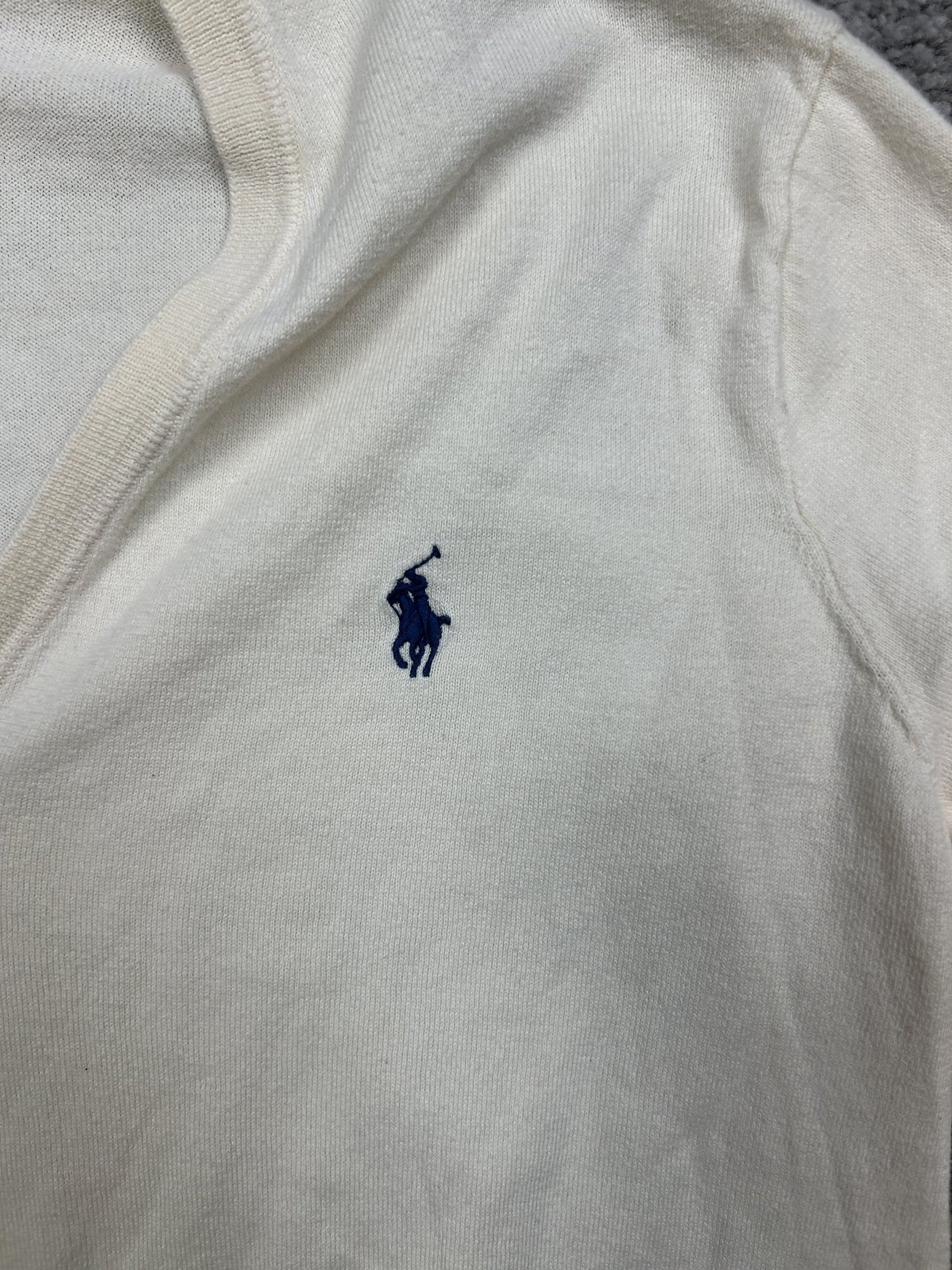Maglione Polo Ralph Lauren Bianco L