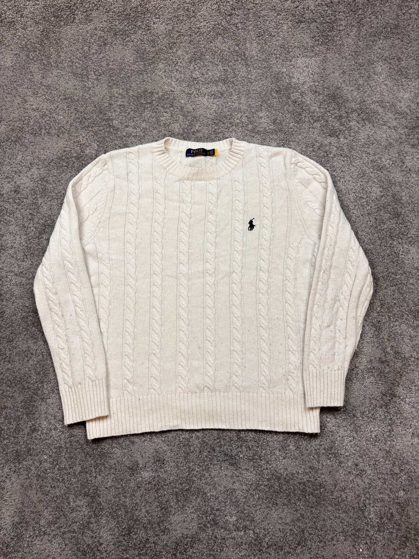 Maglione Polo Ralph Lauren Bianco XL