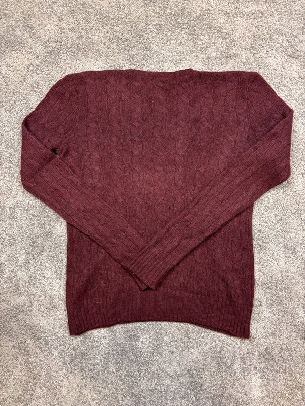 Maglione Ralph Lauren Borgogna M