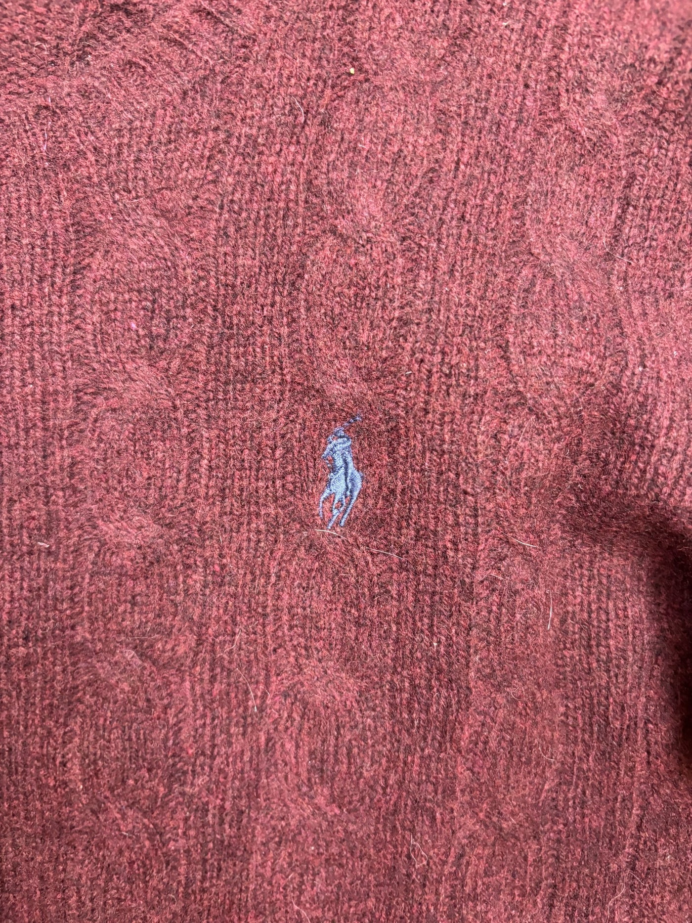 Maglione Ralph Lauren Borgogna M