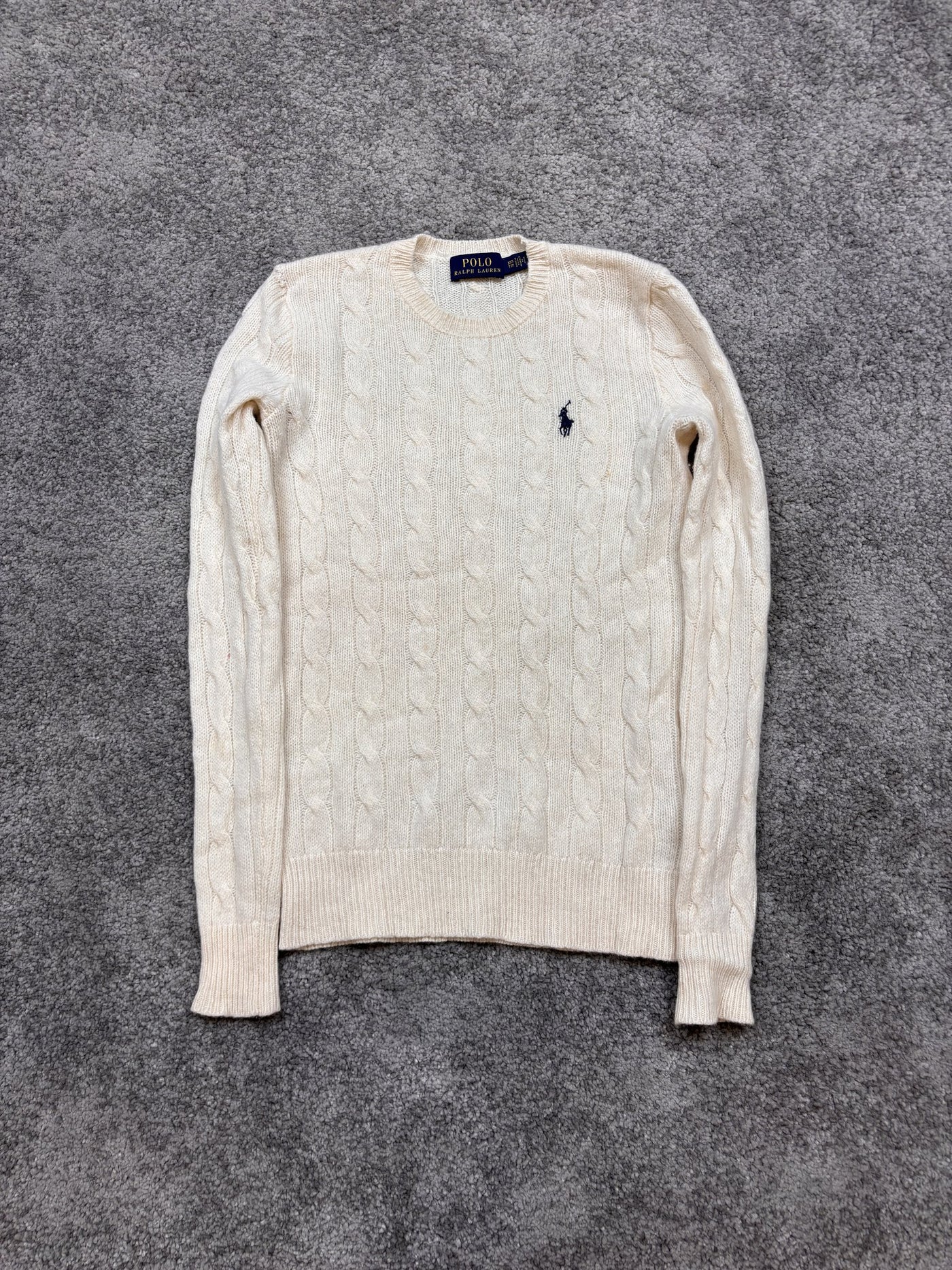 Maglione Ralph Lauren Crema XXS