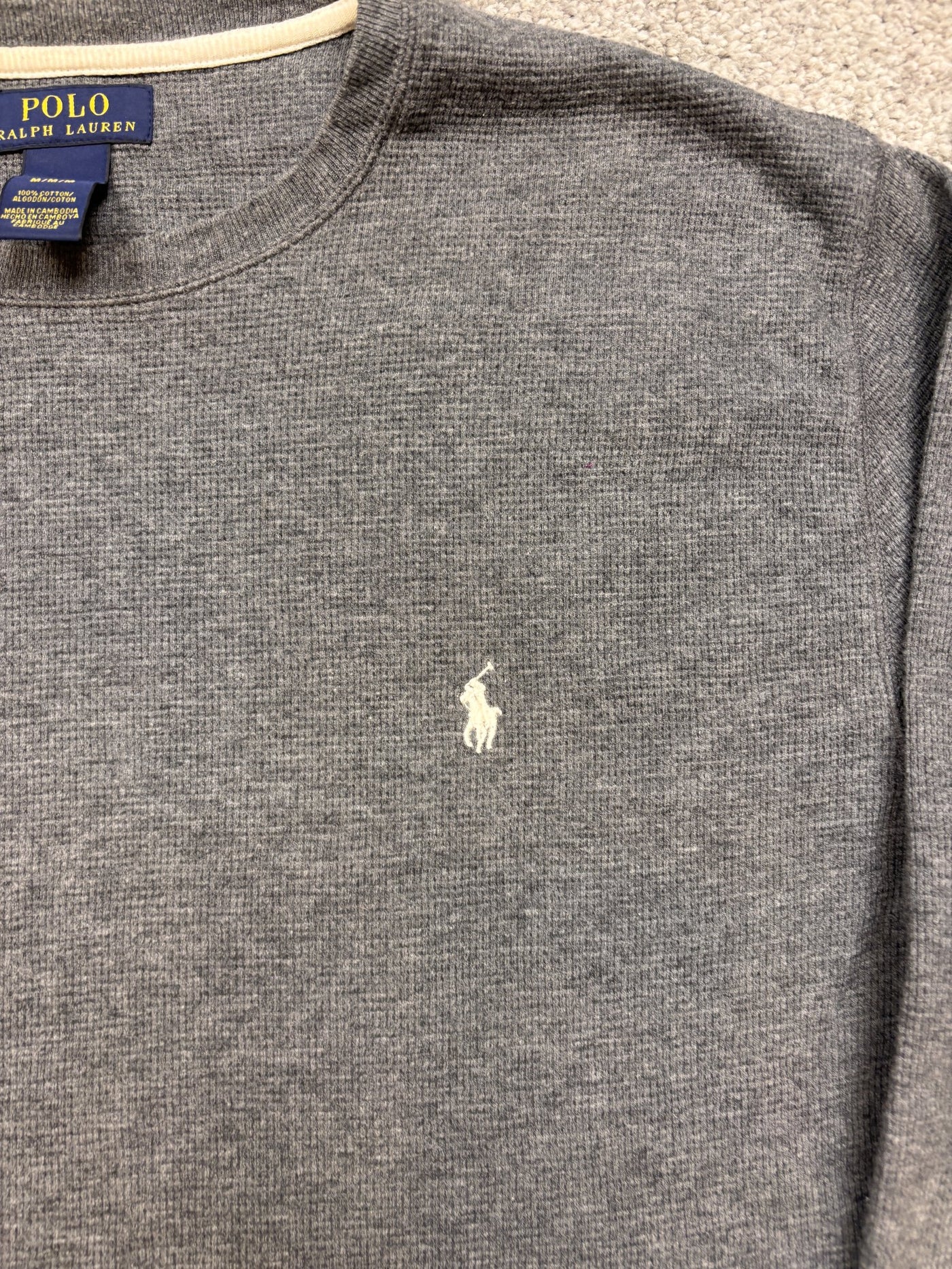 Maglione Polo Ralph Lauren Grigio M