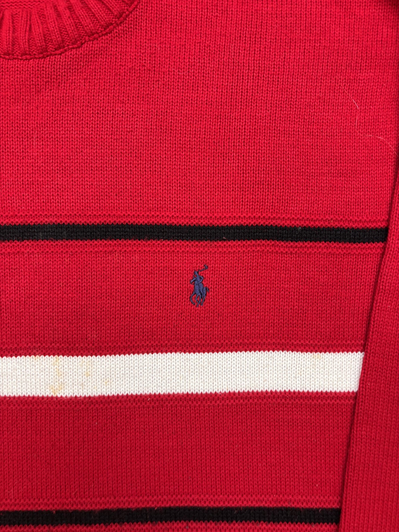 Maglione Polo Sport Rosso S