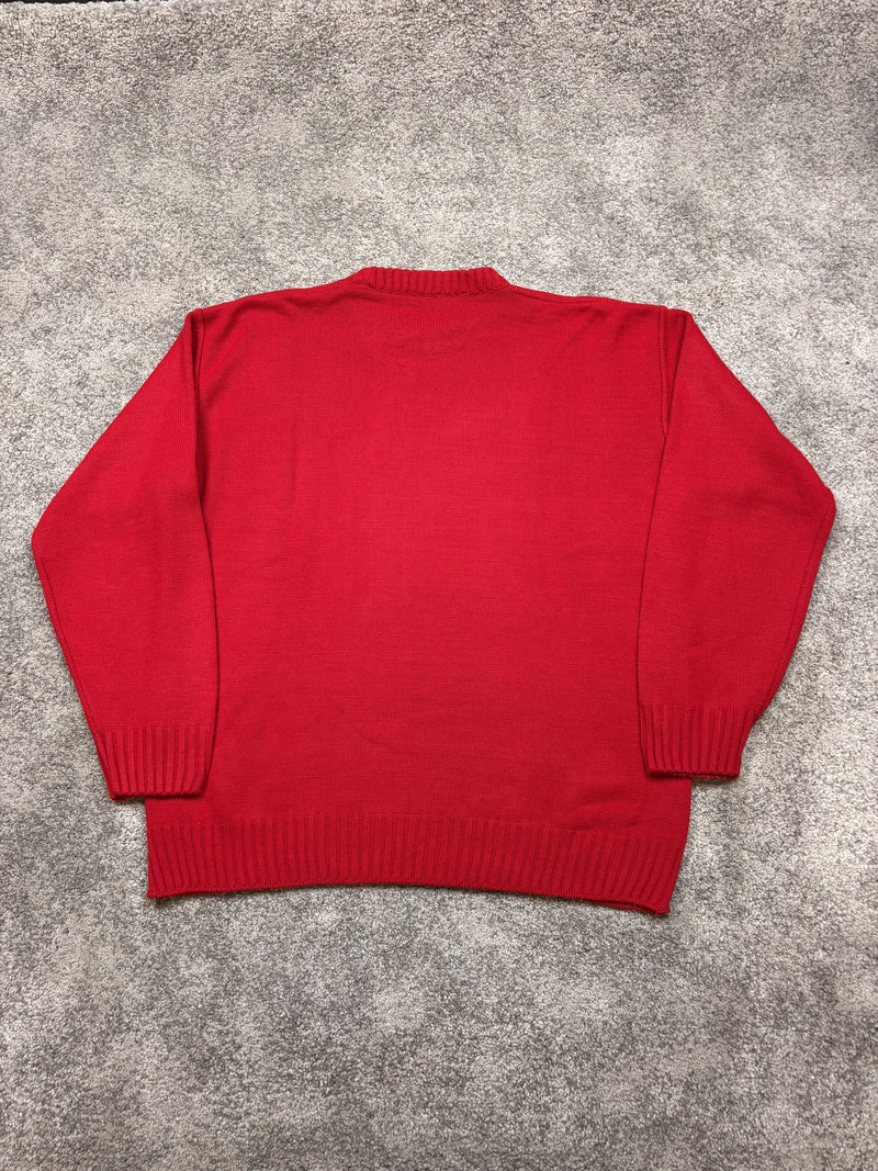 Maglione Polo Sport Rosso S