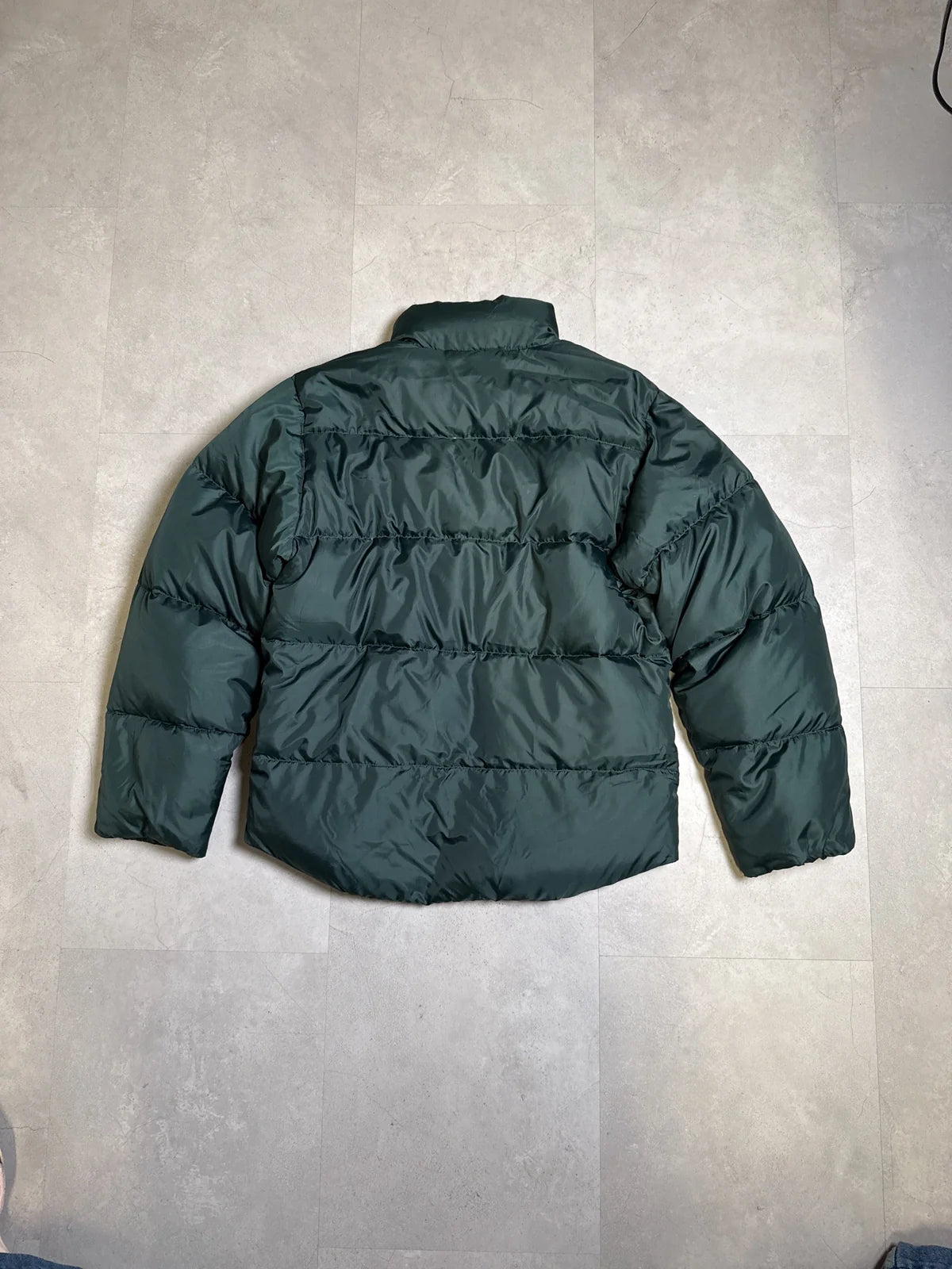 Ralph Lauren Giacca Piumino Verde con Zip e Collo Alto – photo 4