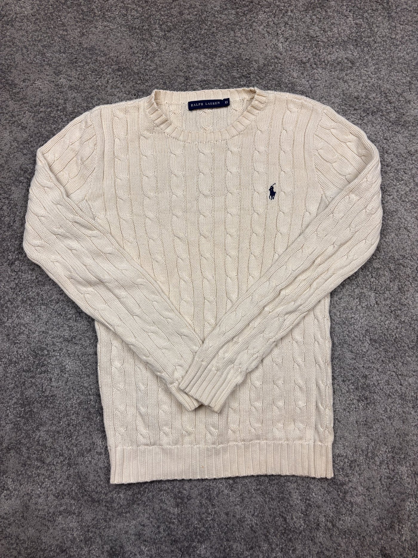 Maglione Ralph Lauren Bianco XS