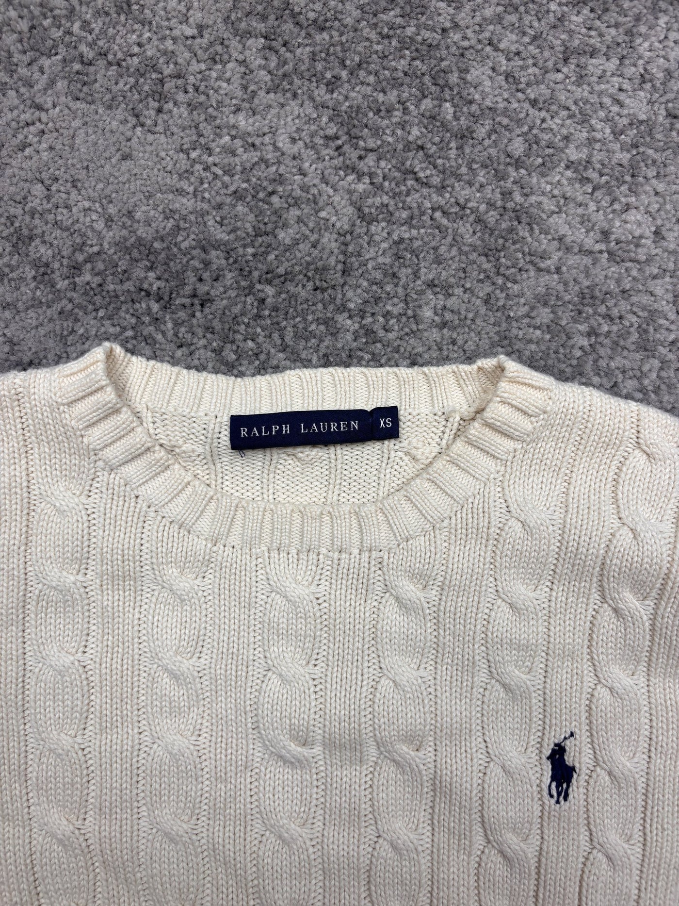 Maglione Ralph Lauren Bianco XS