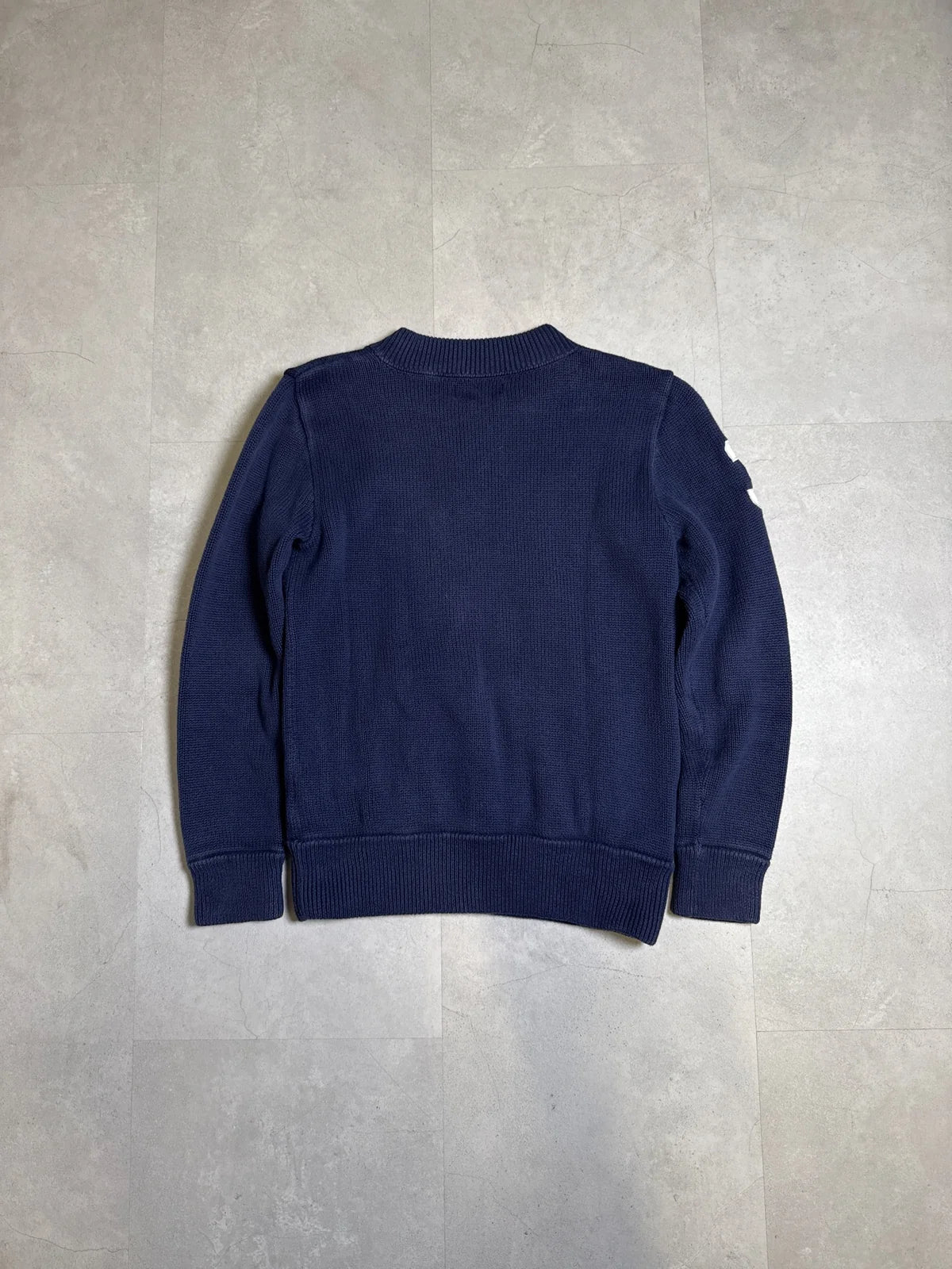 Ralph Lauren Maglione Cardigan con Zip Blu Navy Polo – photo 4