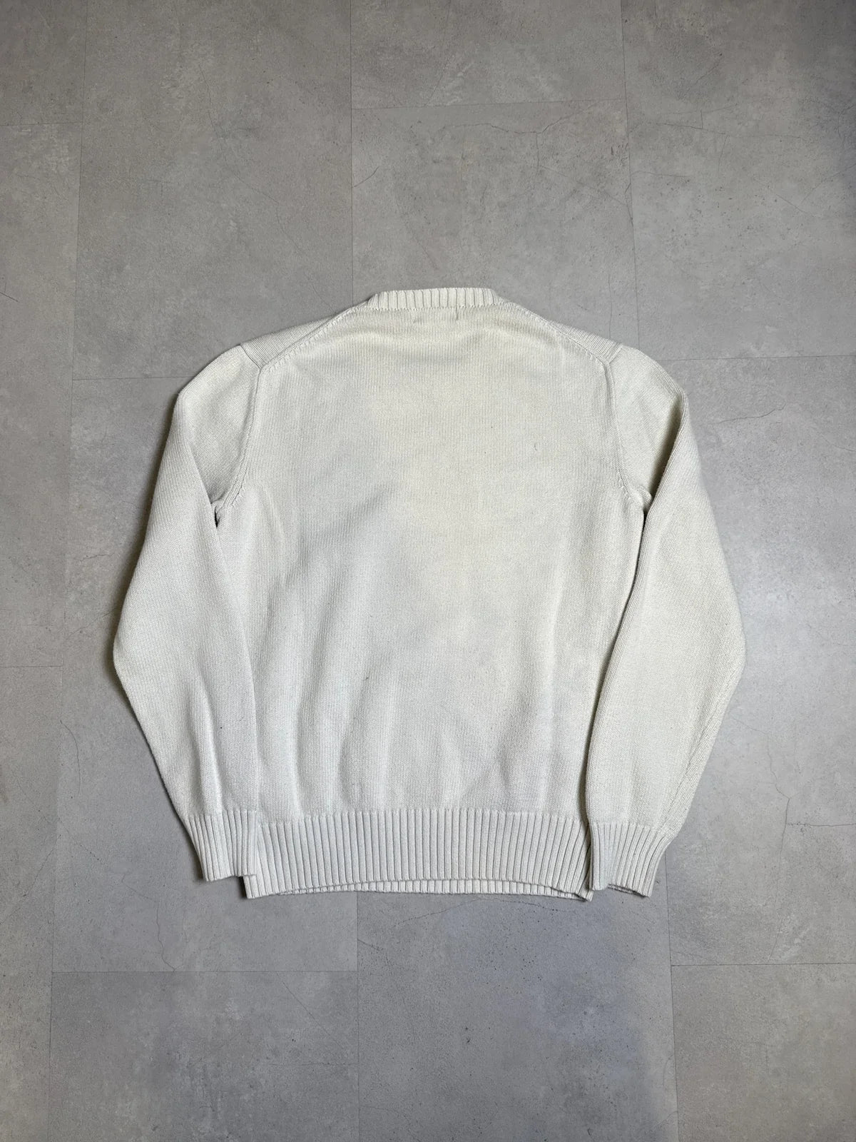 Ralph Lauren Maglione in Lana Bianco con Maniche Lunghe e Collo Rotondo – photo 4