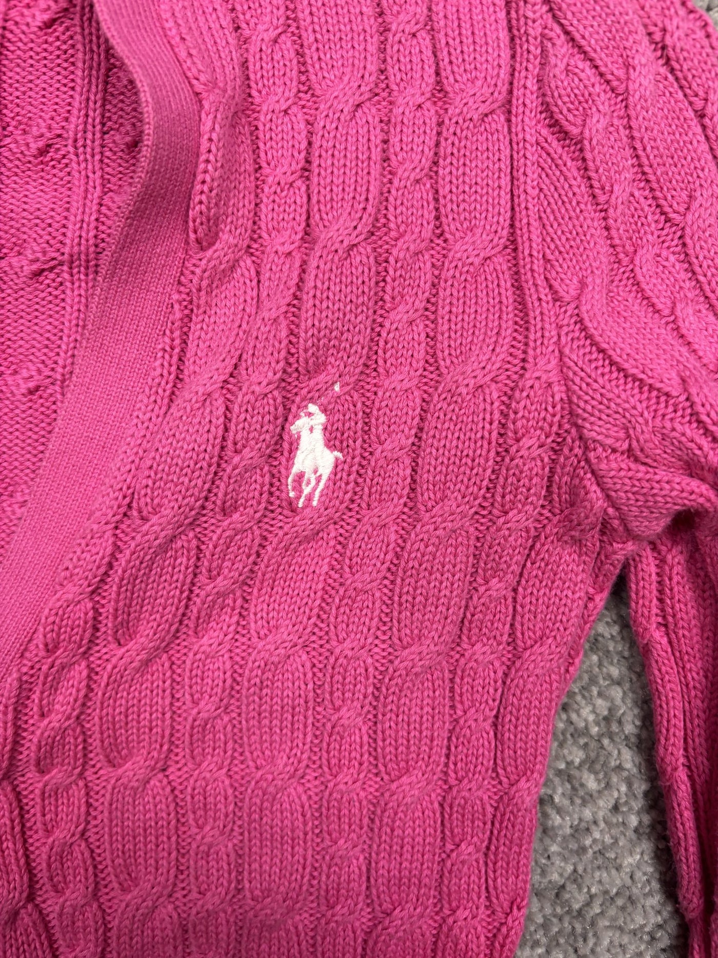 Cardigan Ralph Lauren Sport Rosa S