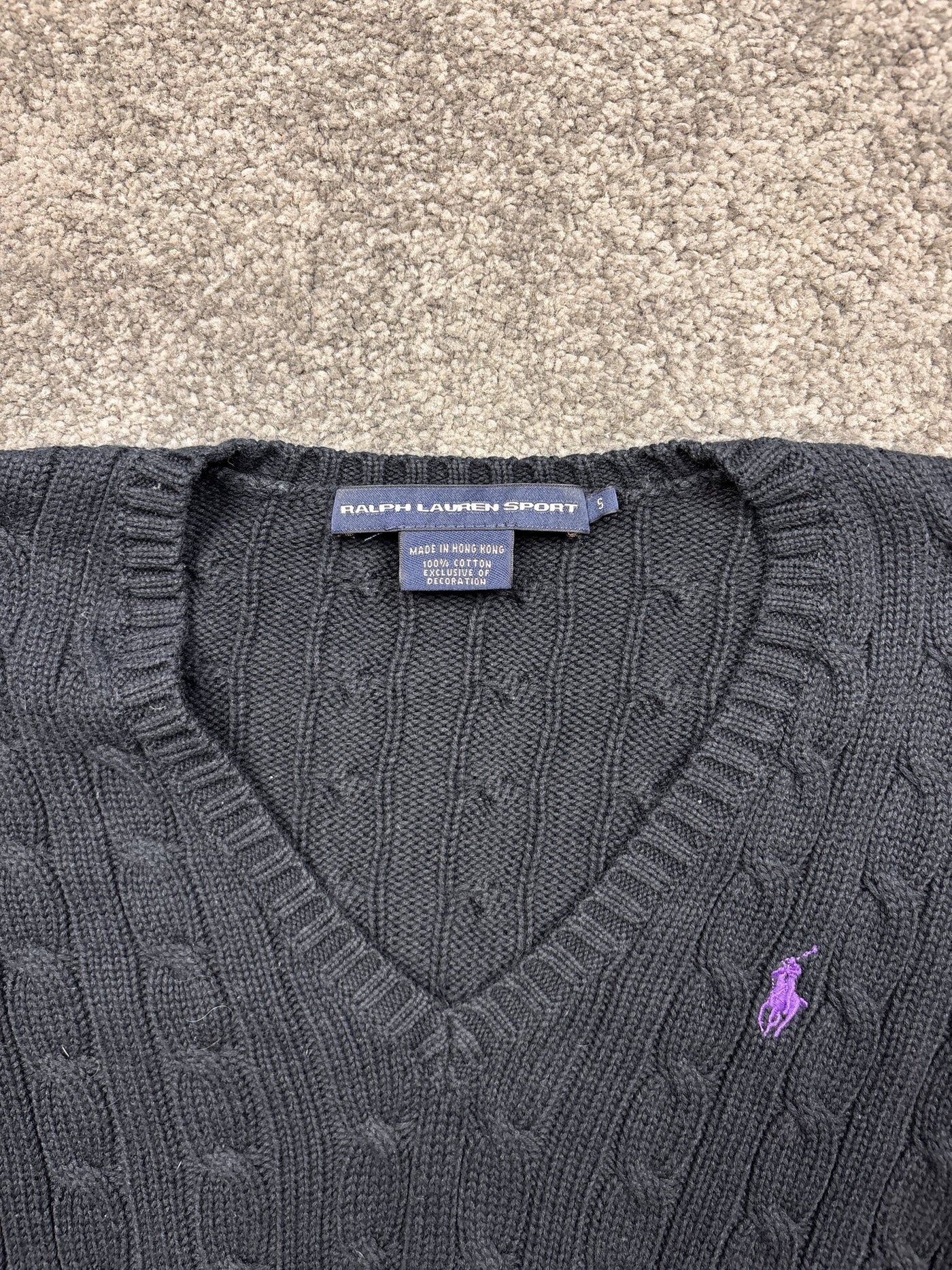 Maglione Ralph Lauren Sport Nero S