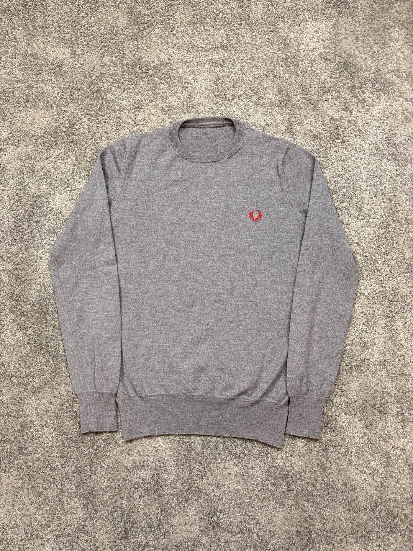 Maglione Fred Perry Grigio S