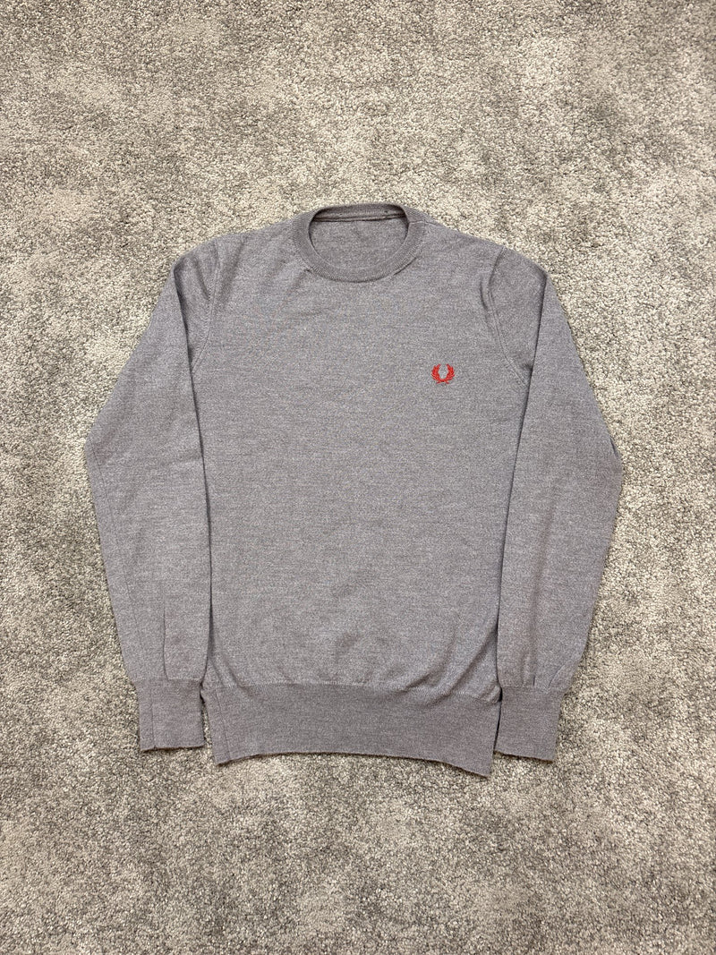Maglione Fred Perry Grigio S