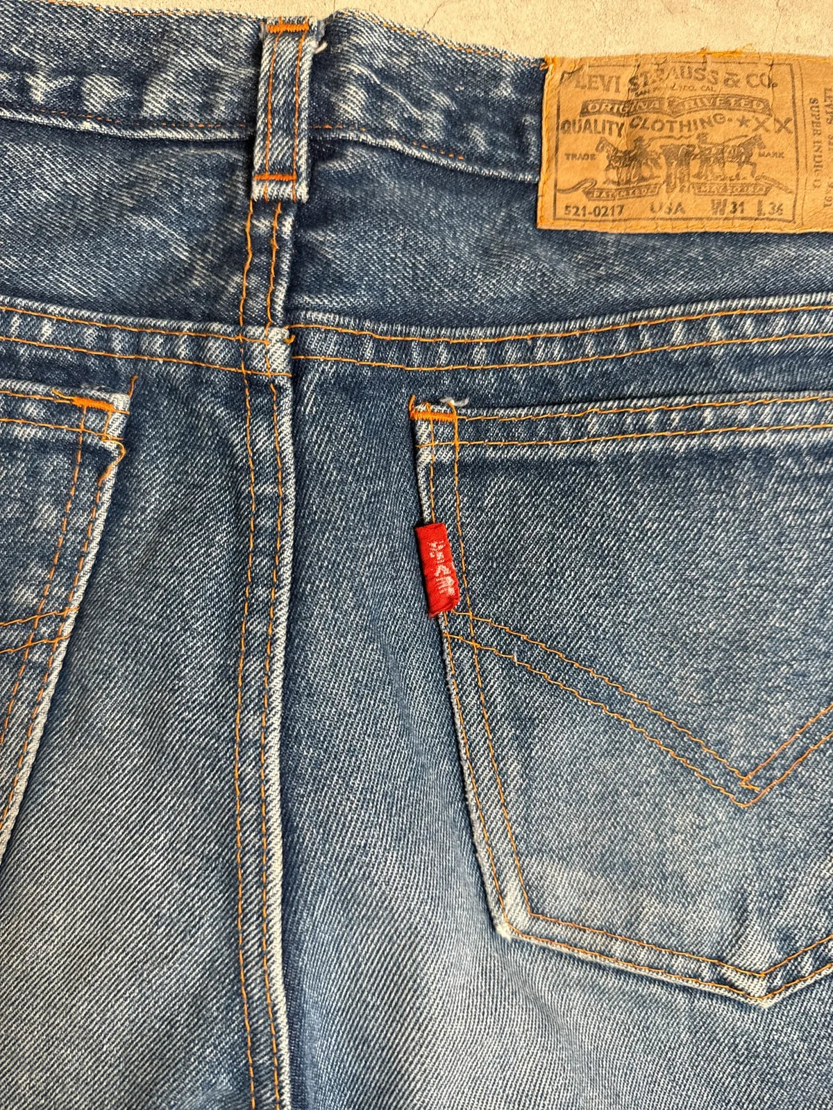 Ted Baker Jeans Denim Pocket Button Super Indigo Blu – photo 5