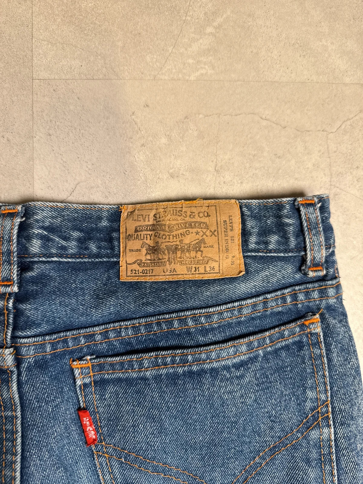 Ted Baker Jeans Denim Pocket Button Super Indigo Blu – photo 6