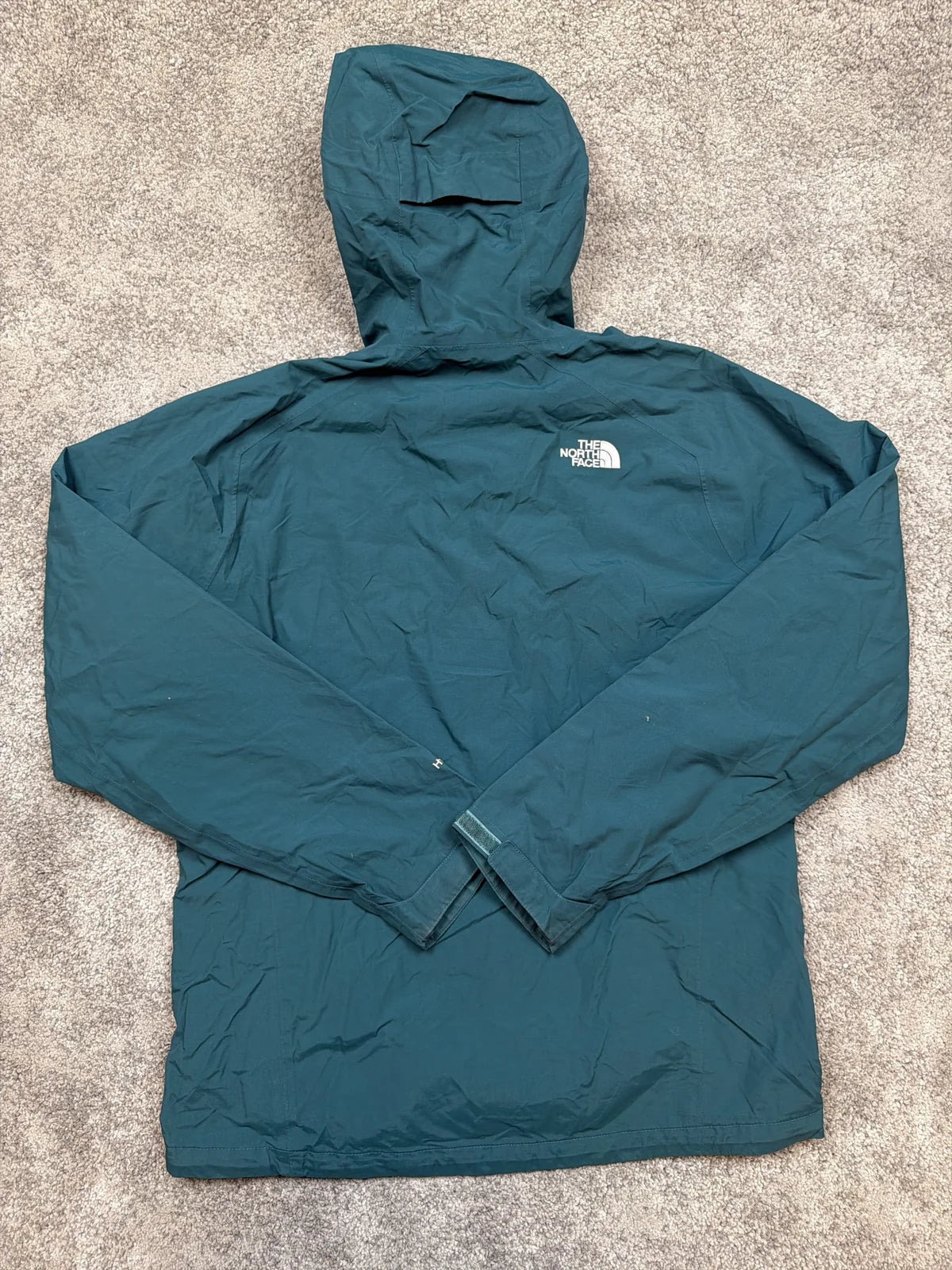 The North Face Felpa con Cappuccio Turchese, Giacca a Vento, Come Nuovo – photo 2