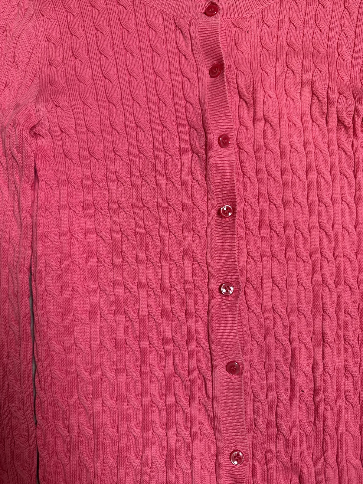 Tommy Hilfiger Cardigan Rosa in Maglia con Bottoni – photo 3