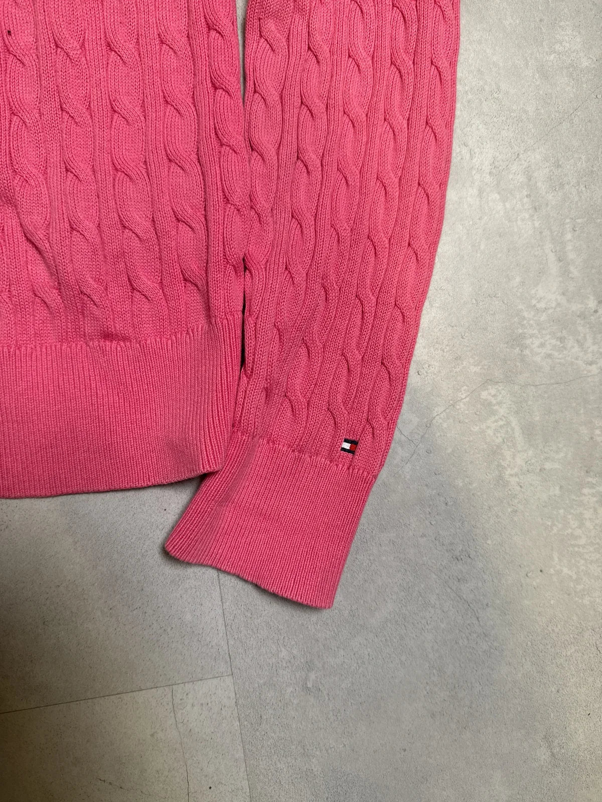Tommy Hilfiger Cardigan Rosa in Maglia con Bottoni – photo 5