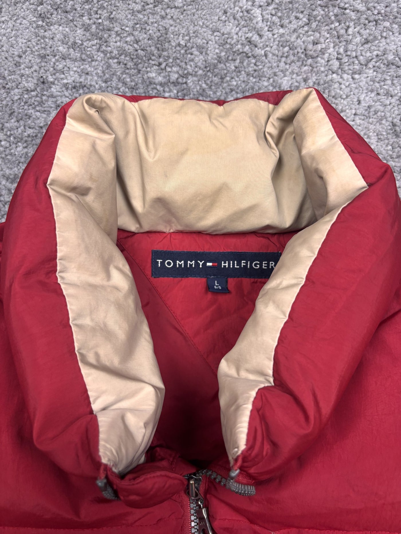 Gilet Tommy Hilfiger Rosso L