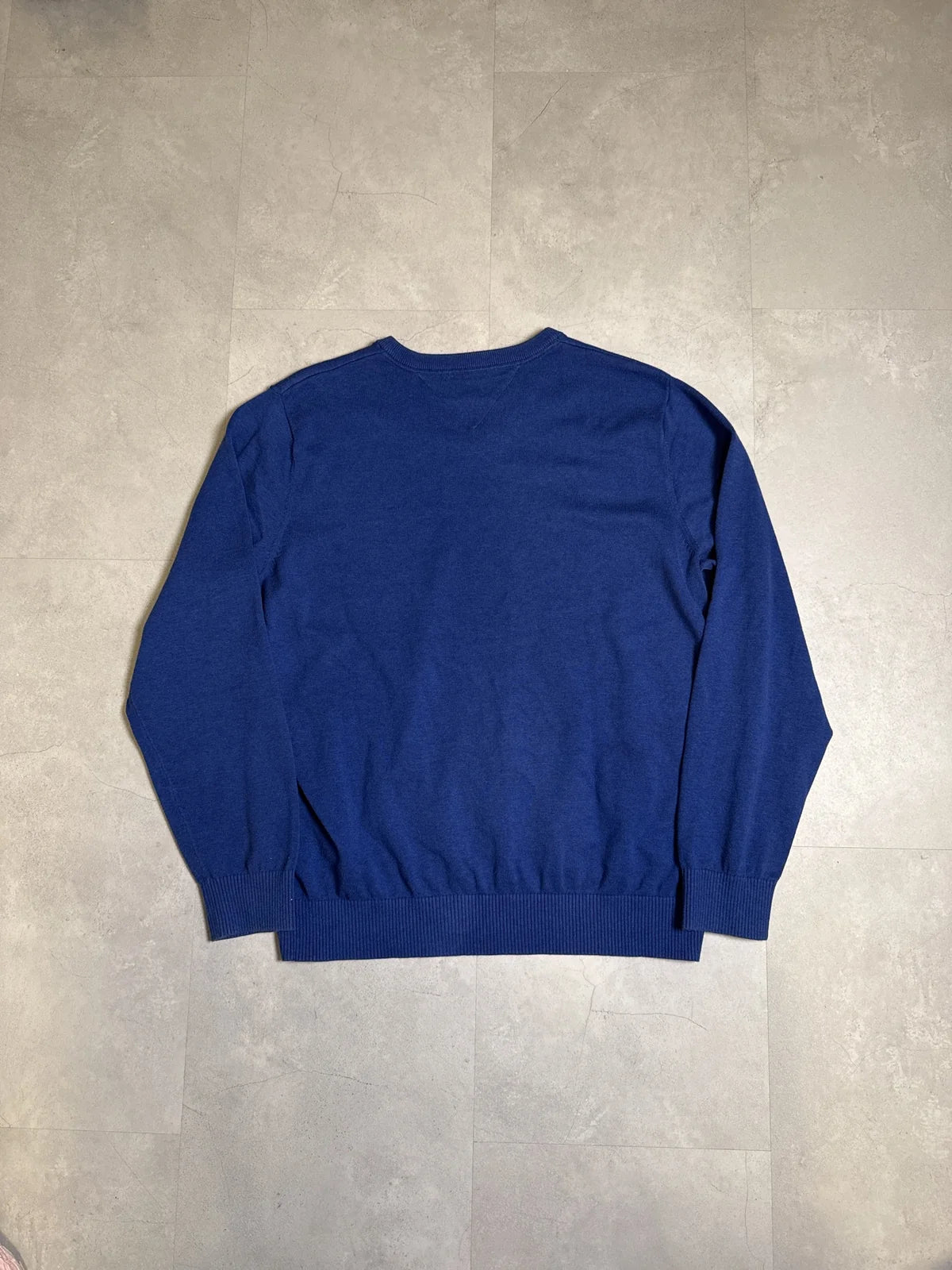 Tommy Hilfiger Maglione in Lana Blu Manica Lunga – photo 4