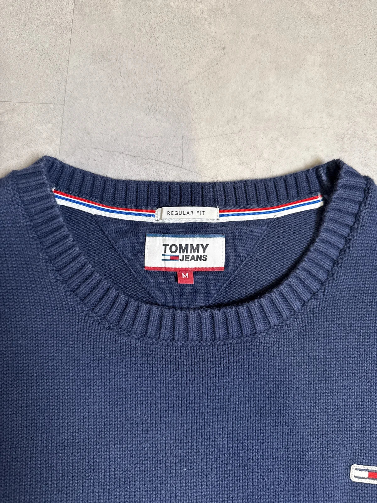 Tommy Hilfiger Maglione Regular Fit Blu – photo 3