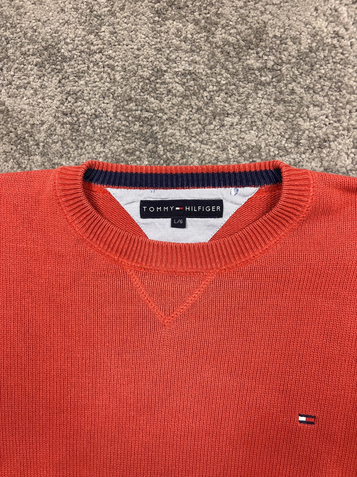 Maglione Tommy Hilfiger Rosso L