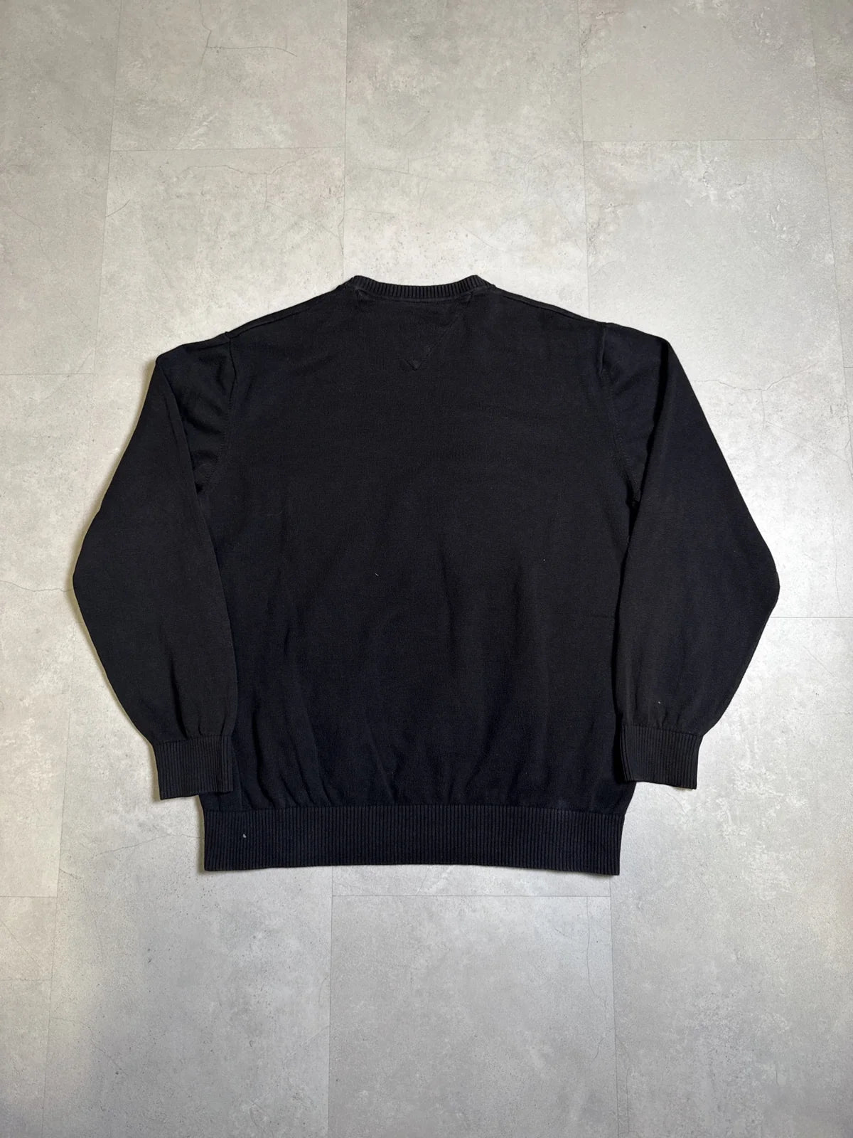 Tommy Hilfiger Maglione V-collo in Lana Grigio – photo 4