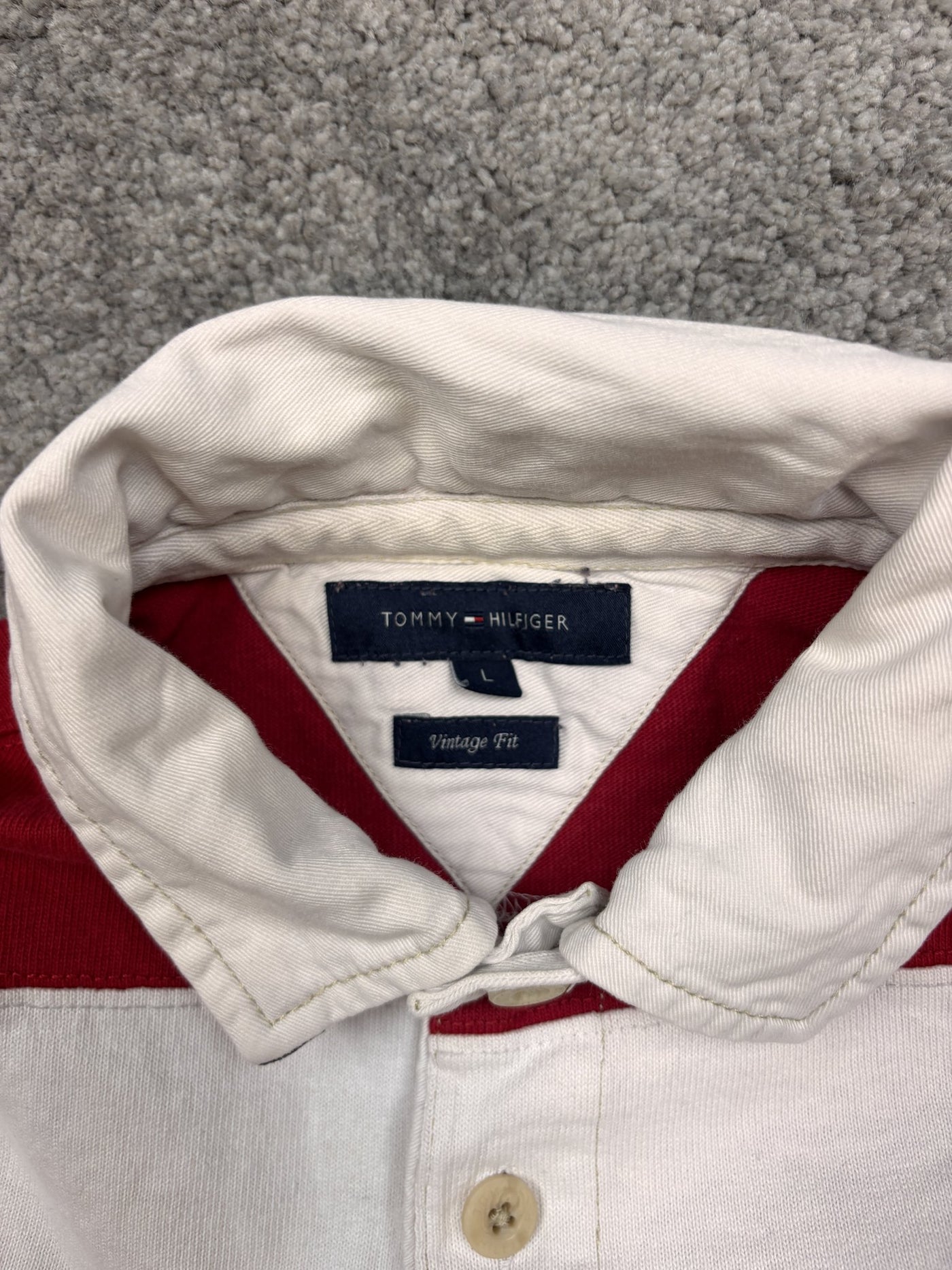 Polo Tommy Hilfiger Bianco L