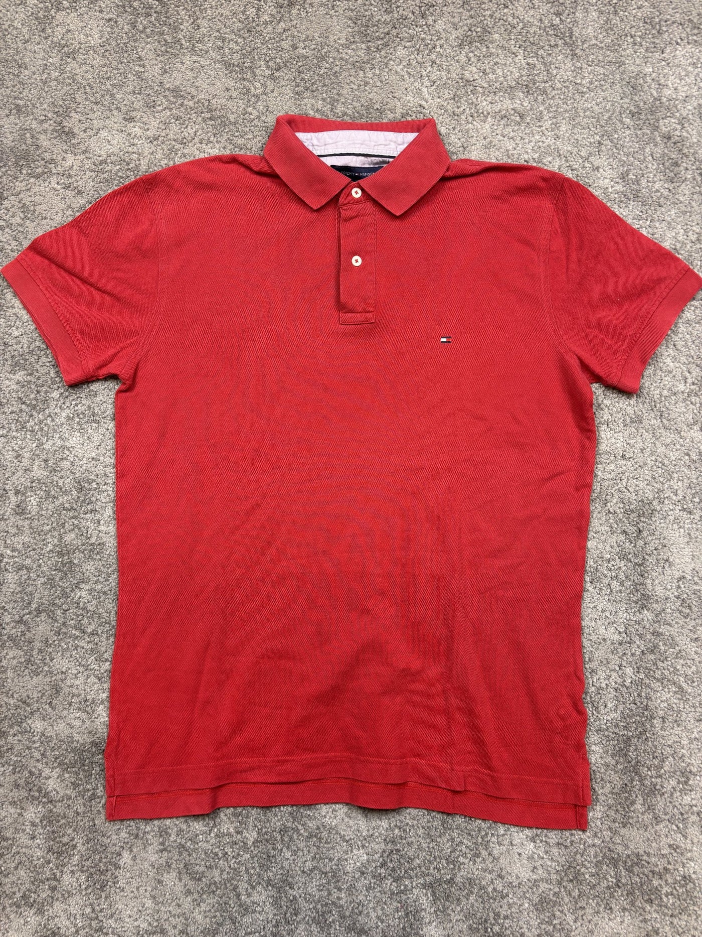 Polo Tommy Hilfiger Rosso L
