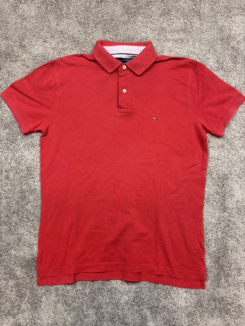 Polo Tommy Hilfiger Rosso L