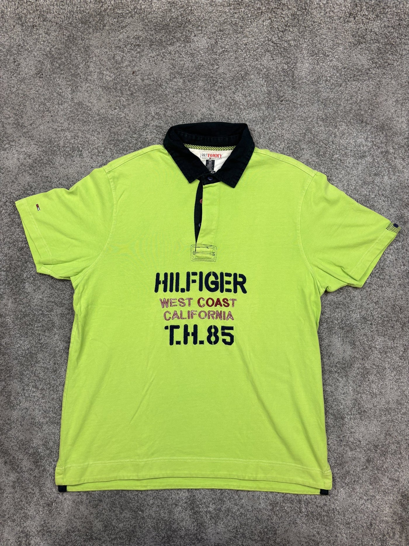 Polo Tommy Hilfiger Verde XXL