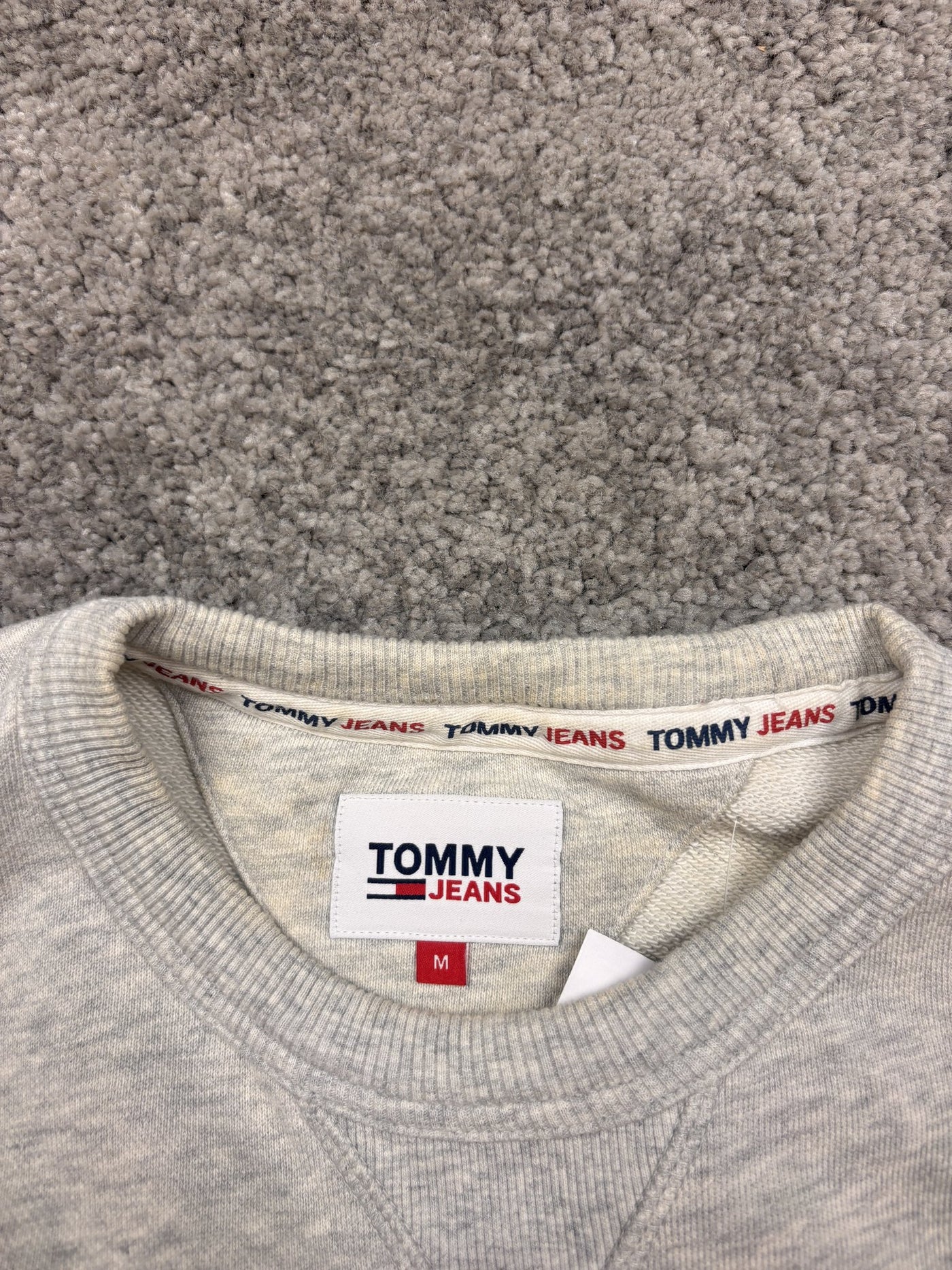 Felpa Tommy Jeans Grigio M