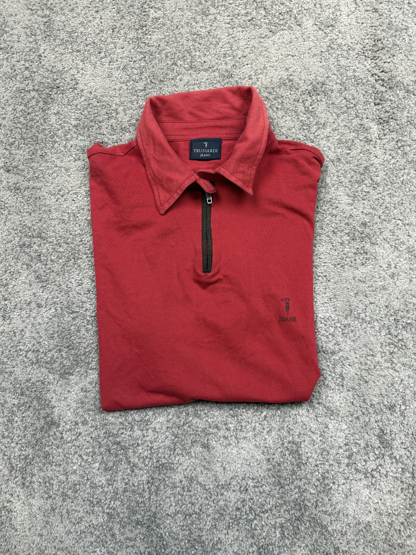 Polo Trussardi Jeans Rosso M