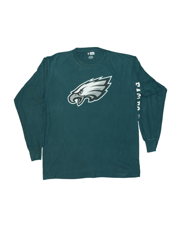 T-shirt Maniche Lunghe NFL Verde L