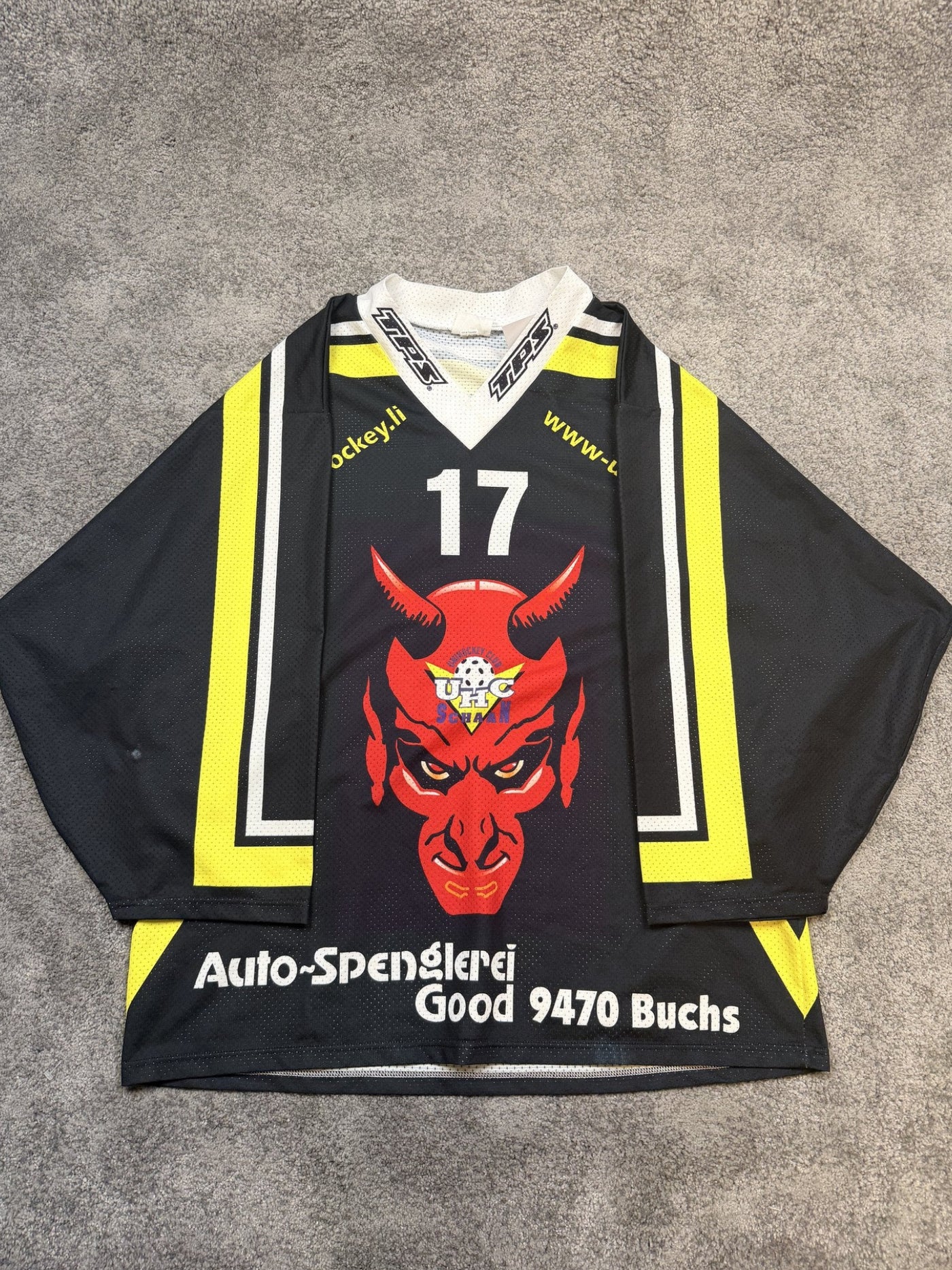 Maglia da hockey UHC Schaan Nero XL