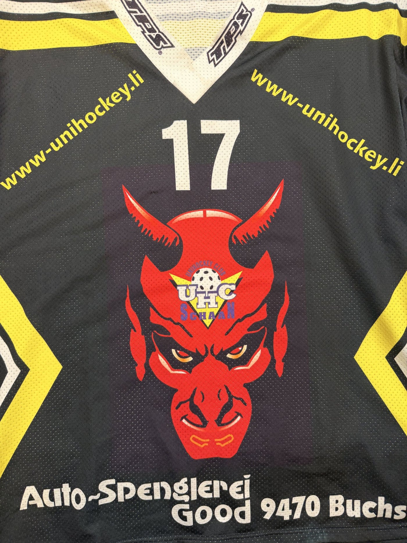 Maglia da hockey UHC Schaan Nero XL